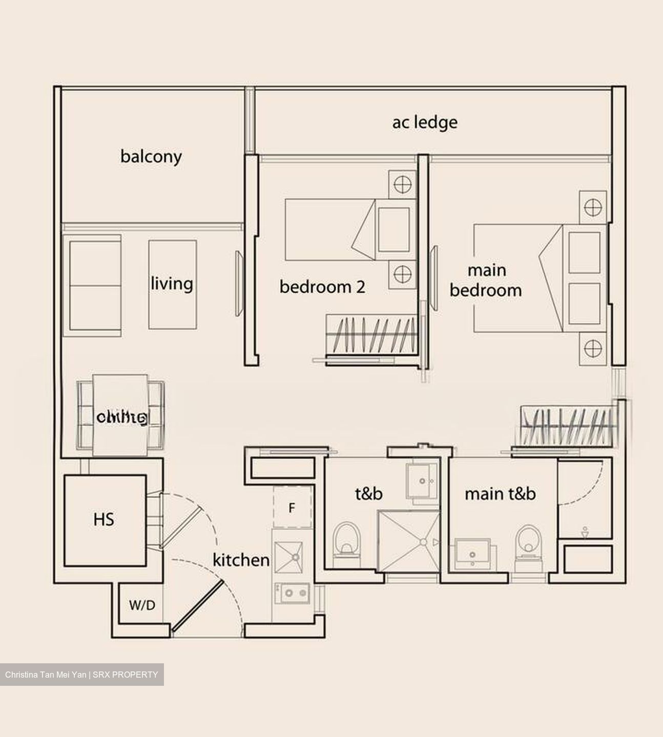 Cradels (D12), Apartment #527274831